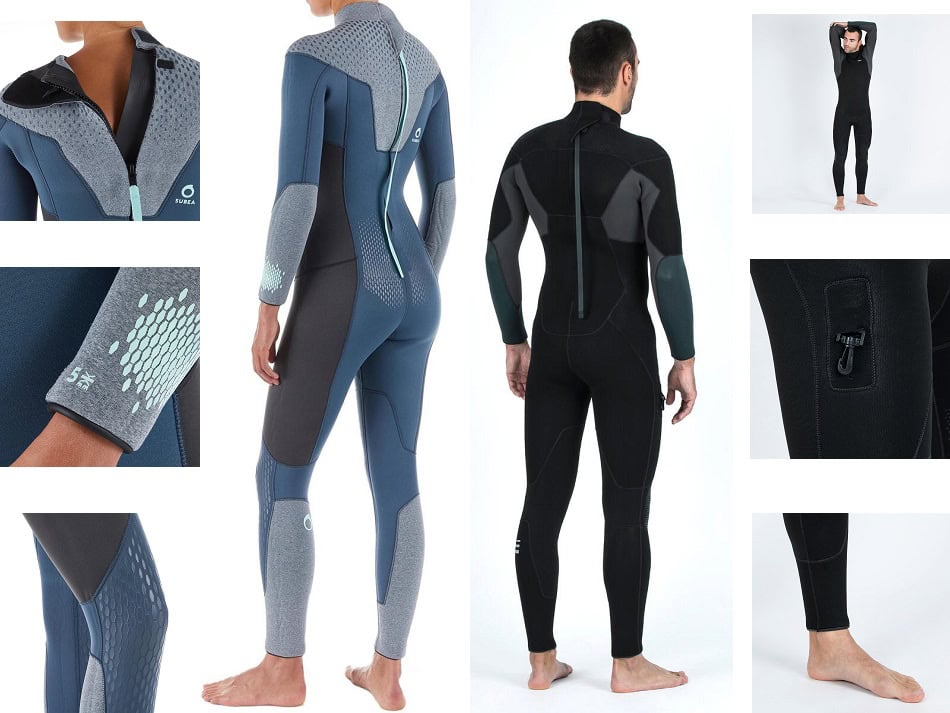 Scuba Diving Neoprene Suit SCD 900 Woman 5 Mm(1)