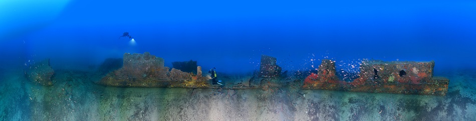 Nicolas barraque torpedo boat 178 cavalaire October 2020 panoramic 