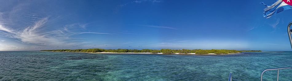 Panoramic of the Gardens of the Queen