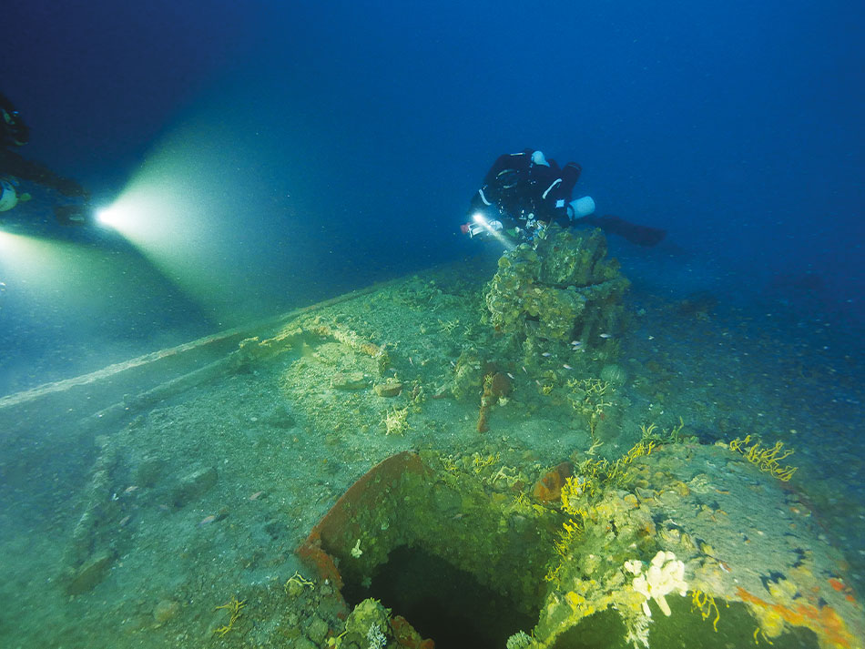 Wreck Phoebus tech dive 2