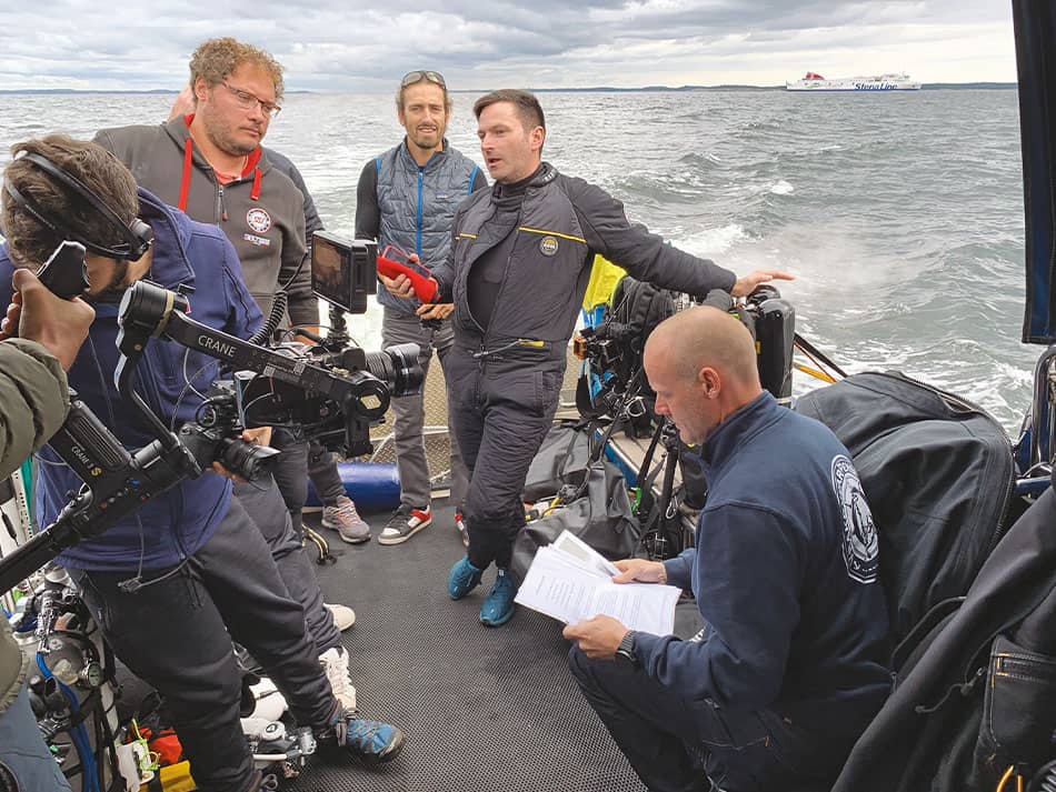 Diving expedition wreck 5
