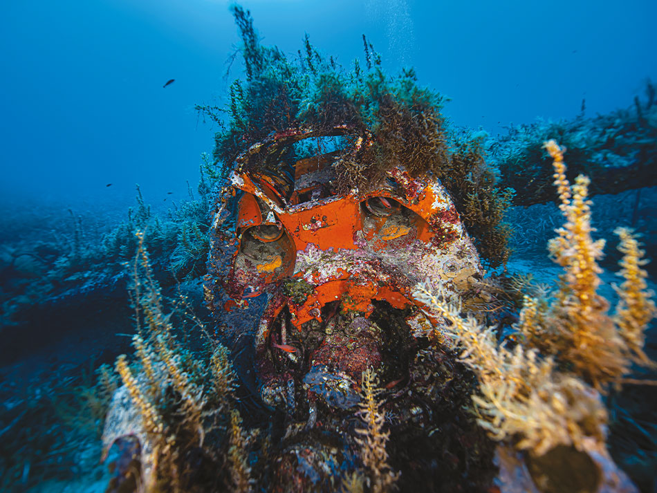 Underwater Corsican Wreck 10