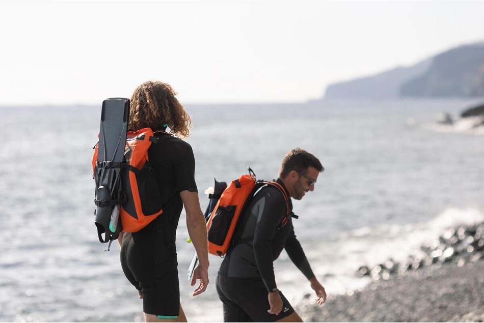 Diving and Freediving Fins FF 500 React Black23