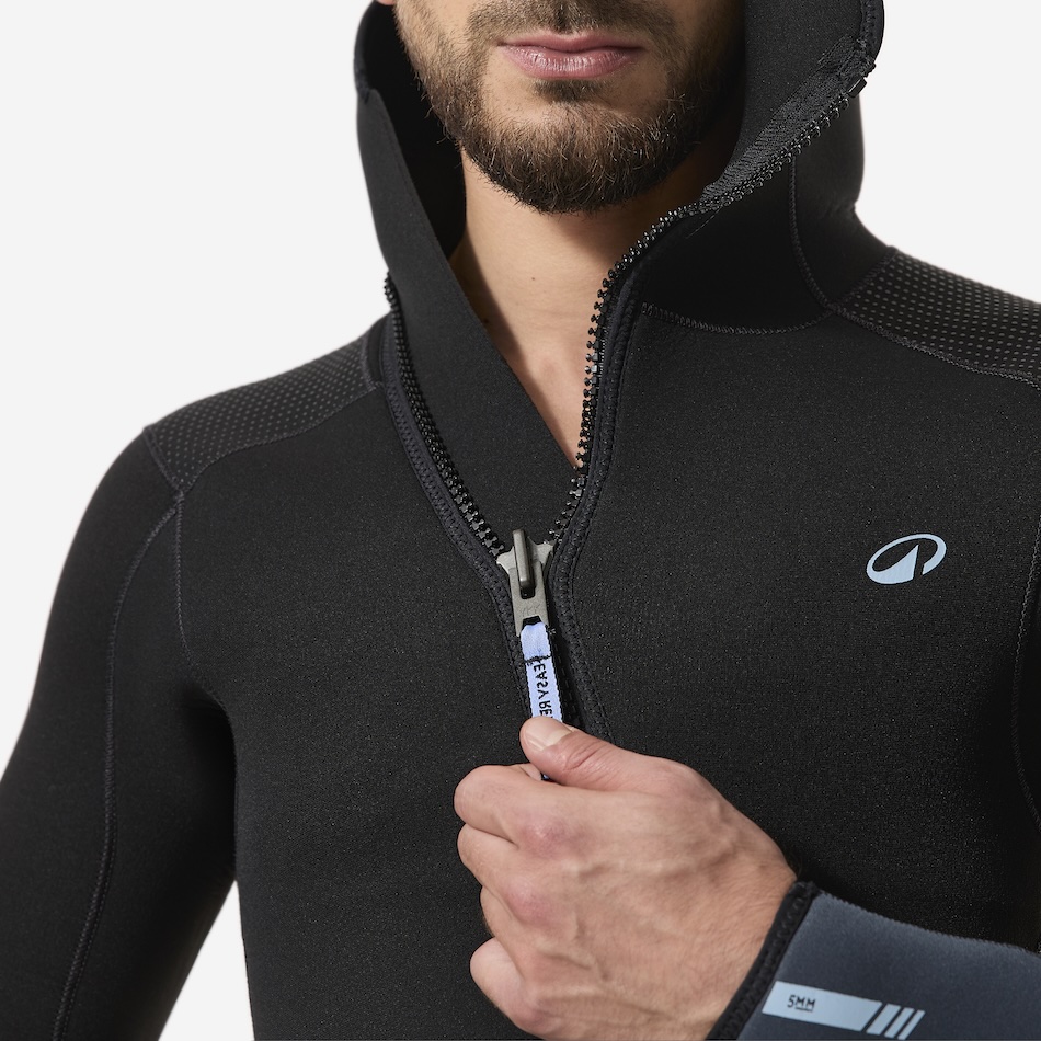 Modern diving suit offering comfort and protection for underwater explorations.